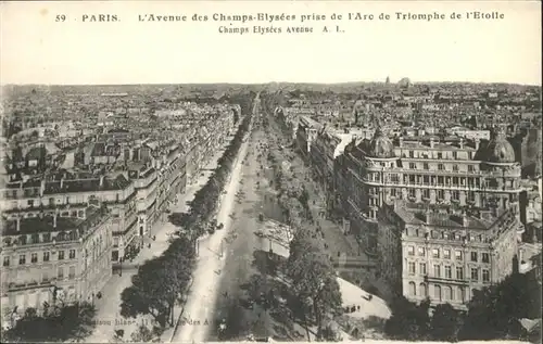 Paris Avenue des Champs-Elysees / Paris /Arrond. de Paris