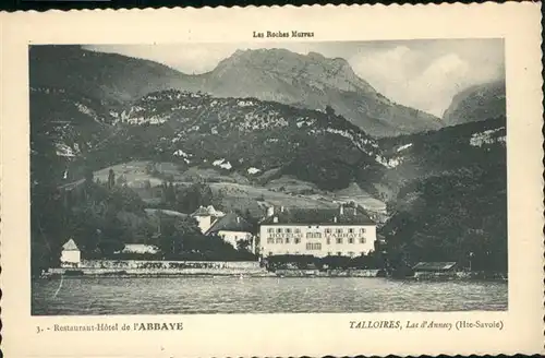 Talloires Hotel de l`Abbaye / Talloires /Arrond. d Annecy