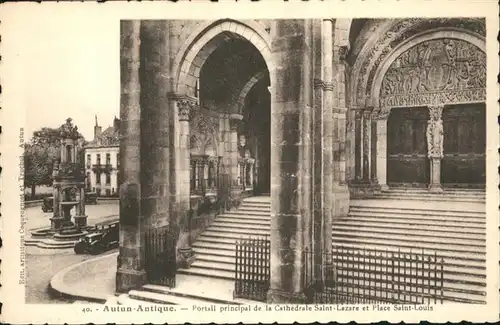 Autun Cathedrale St-Lazare / Autun /Arrond. d Autun