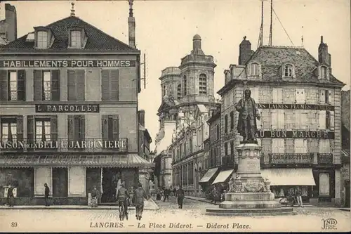Langres Place Diderot / Langres /Arrond. de Langres