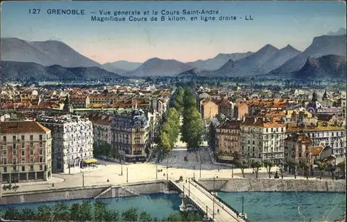 Grenoble Bruecke / Grenoble /Arrond. de Grenoble