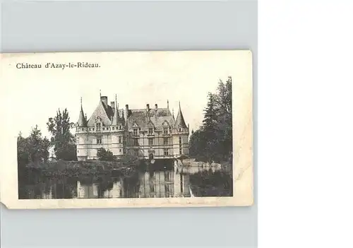 Azay-le-Rideau Chateau / Azay-le-Rideau /Arrond. de Chinon