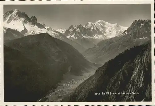 Mont Blanc  / Chamonix-Mont-Blanc /Arrond. de Bonneville