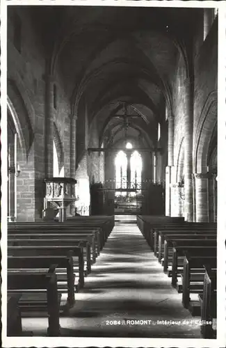 Romont Vosges Eglise / Romont /Arrond. d Epinal