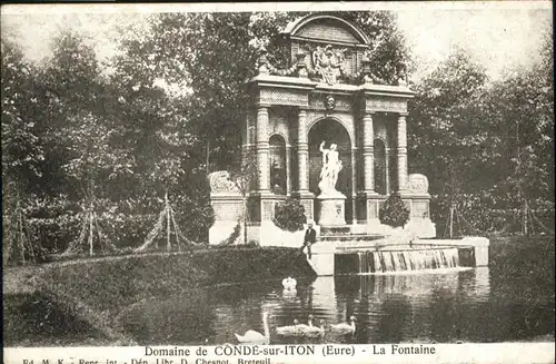 Conde-sur-Iton Fontaine
Domaine de Conde sur Iton / Conde-sur-Iton /Arrond. d Evreux