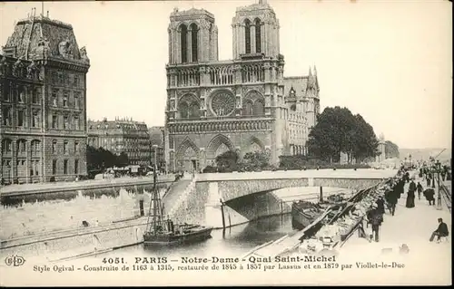 Paris Notre-Dame
Quai Saint-Michel / Paris /Arrond. de Paris