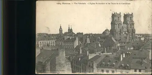 Rennes Vue generale
Eglise St. Sauveur / Rennes /Arrond. de Rennes