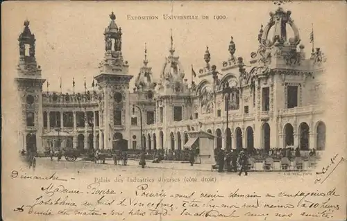 Paris Exposition universelle de 1900 / Paris /Arrond. de Paris