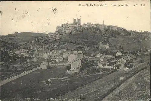 Saint-Flour Puy-de-Dome Vue generale / Saint-Flour /Arrond. de Clermont-Ferrand