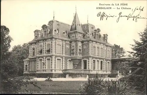 Andelain Le Chateau / Andelain /Arrond. de Laon