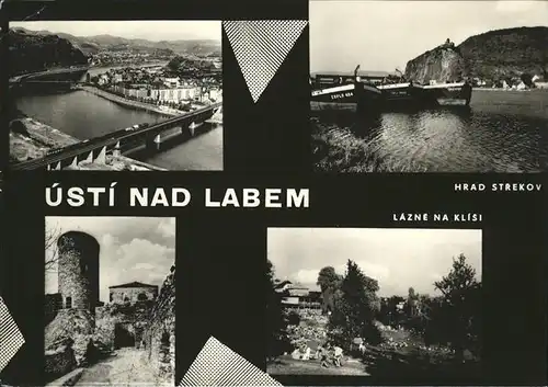 Usti nad Labem Hrad Strekov Lazne Na Klisi / Usti nad Labem /