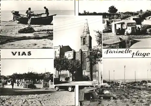 Vias Farinette Plage Eglise / Vias /Arrond. de Beziers