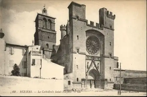 Beziers Beziers Cathedrale Saint-Nazaire * / Beziers /Arrond. de Beziers