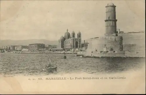 Marseille Marseille Fort Saint-Jean Cathedrale * / Marseille /Arrond. de Marseille