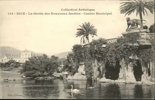 Nice Alpes Maritimes Nice Grotte Jardin Casino Municipal * / Nice /Arrond. de Nice