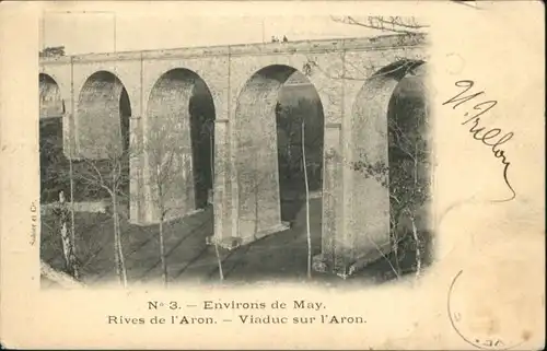 Aron Aron Rives Viaduc x / Aron /Arrond. de Mayenne