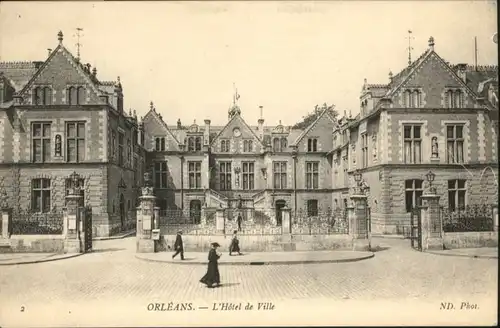 Orleans Loiret Orleans Hotel de Ville * / Orleans /Arrond. d Orleans