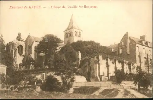 Graville-Sainte-Honorine Graville-Sainte-Honorine Abbaye * / Le Havre /Arrond. du Havre