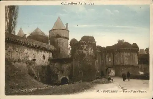 Fougeres Fougeres Porte Notre-Dame * / Fougeres /Arrond. de Fougeres