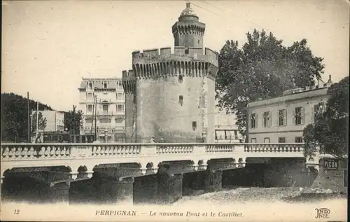 Perpignan Perpignan Pont Castillet * / Perpignan /Arrond. de Perpignan