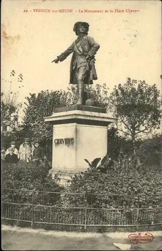 Verdun Meuse Verdun Monument Place Chevert x / Verdun /Arrond. de Verdun