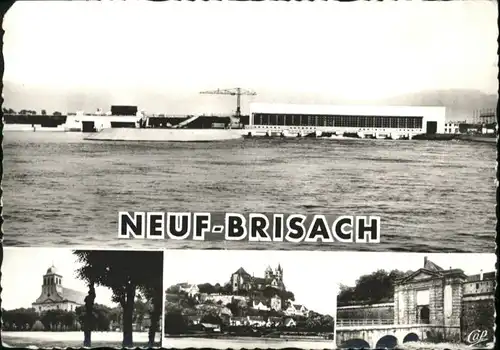 Neuf-Brisach Neuf-Brisach Rhin Ecluse Place Armes Porte Colmar x / Neuf-Brisach /Arrond. de Colmar