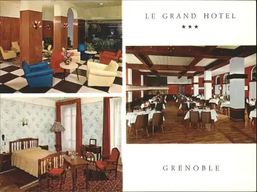 Grenoble Grenoble Le Grand Hotel * / Grenoble /Arrond. de Grenoble