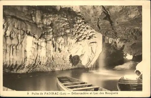 Padirac Padirac Puits Lac Bouquets Hoehle * / Padirac /Arrond. de Gourdon