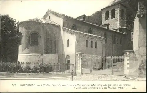 Grenoble Grenoble Eglise Saint-Laurent Kirche * / Grenoble /Arrond. de Grenoble