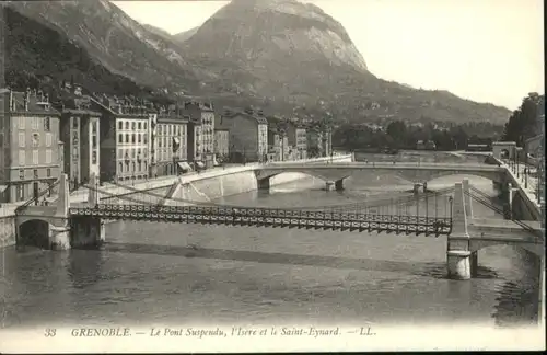 Grenoble Grenoble Pont Suspendu Isere Saint-Eynard * / Grenoble /Arrond. de Grenoble