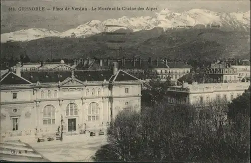 Grenoble Grenoble Place Verdun Musee Museum x / Grenoble /Arrond. de Grenoble