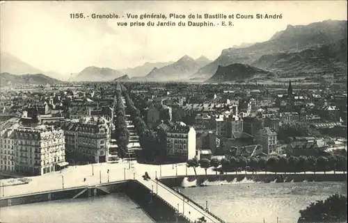 Grenoble Grenoble Place Bastille Cours St. Andre * / Grenoble /Arrond. de Grenoble