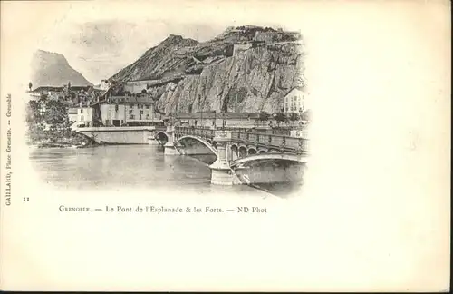 Grenoble Grenoble Pont Esplanade Forts * / Grenoble /Arrond. de Grenoble
