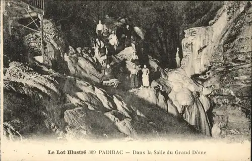 Padirac Padirac Hoehle Grotte Salle Grand Dome * / Padirac /Arrond. de Gourdon