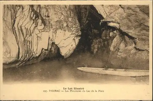 Padirac Padirac Hoehle Grotte Pleureuses Lac Pluie * / Padirac /Arrond. de Gourdon