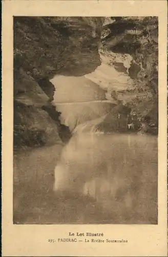 Padirac Padirac Hoehle Grotte Riviere Souterraine * / Padirac /Arrond. de Gourdon