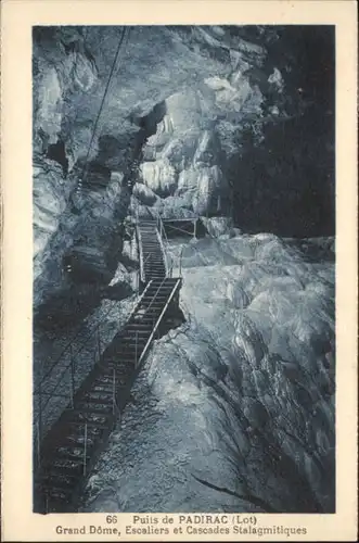 Padirac Padirac Hoehle Grotte Grand Dome * / Padirac /Arrond. de Gourdon