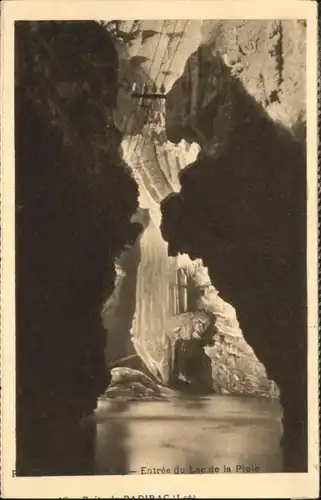 Padirac Padirac Hoehle Grotte Lac Pluie * / Padirac /Arrond. de Gourdon