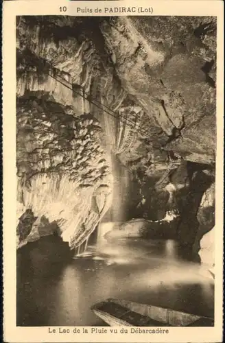 Padirac Padirac Hoehle Grotte Lac Pluie * / Padirac /Arrond. de Gourdon