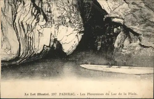 Padirac Padirac Hoehle Grotte Pleureuses Lac Pluie * / Padirac /Arrond. de Gourdon