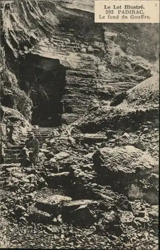 Padirac Padirac Hoehle Grotte Fond Gouffre * / Padirac /Arrond. de Gourdon