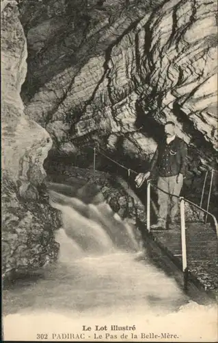 Padirac Padirac Hoehle Grotte Pas Belle-Mere * / Padirac /Arrond. de Gourdon