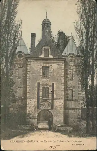 Flamboin Flamboin Chateau Gouaix x / Gouaix /Arrond. de Provins