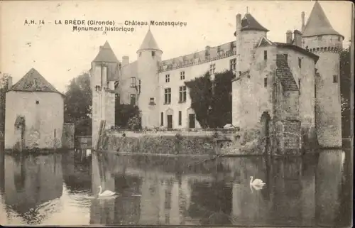 La Brede La Brede Chateau Montesquieu * / La Brede /Arrond. de Bordeaux