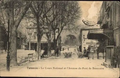 Tarascon Tarascon Cours National Avenue Pont Beaucaire x / Tarascon /Arrond. d Arles