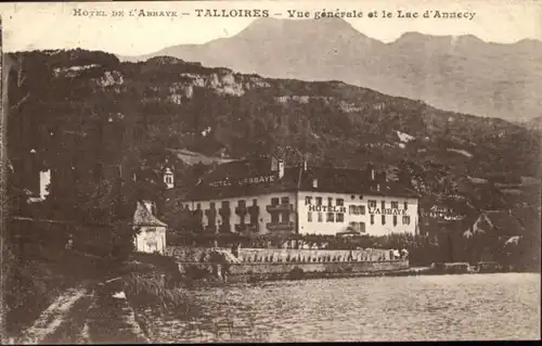 Talloires Talloires Lac d'Annecy Hotel de l'Abbaye * / Talloires /Arrond. d Annecy