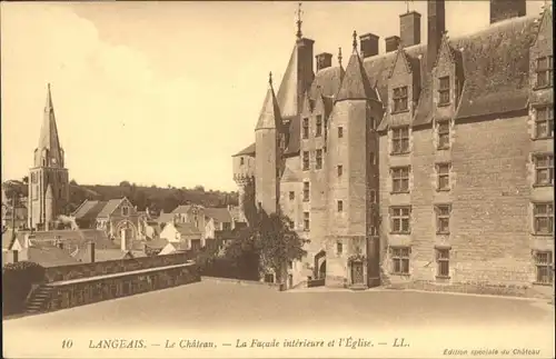 Langeais Langeais Chateau Eglise * / Langeais /Arrond. de Chinon