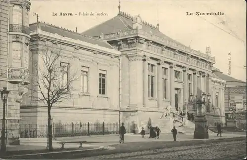 Le Havre Le Havre Palais Justice Justiz * / Le Havre /Arrond. du Havre