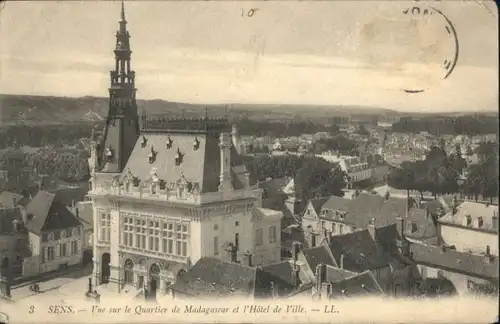 Sens Sens Quartier Madagascar Hotel de Ville x / Sens /Arrond. de Sens