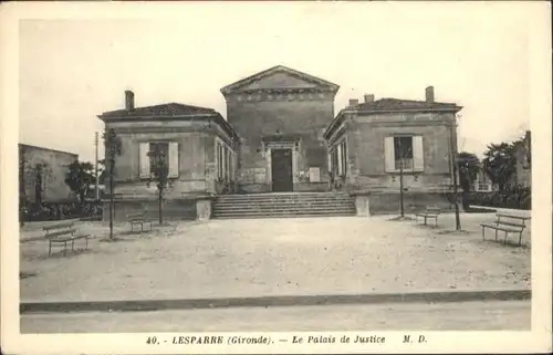 Lesparre-Medoc Lesparre-Medoc Palais Justice Justiz * / Lesparre-Medoc /Arrond. de Lesparre-Medoc